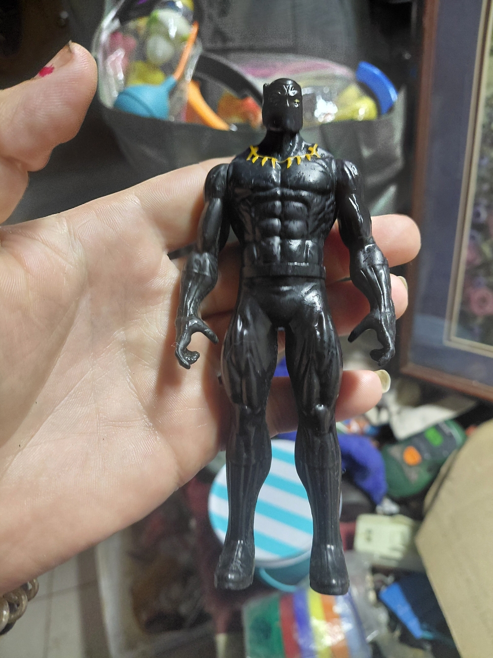 the 2015 Hasbro Marvel 6-inch Black Panther Basic Action Figure